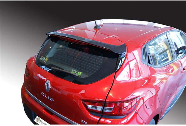 AUTO-STYLE Roof Spoiler Compatible with Renault Clio IV 3/5-Door 2013-2019 (PU), Blue