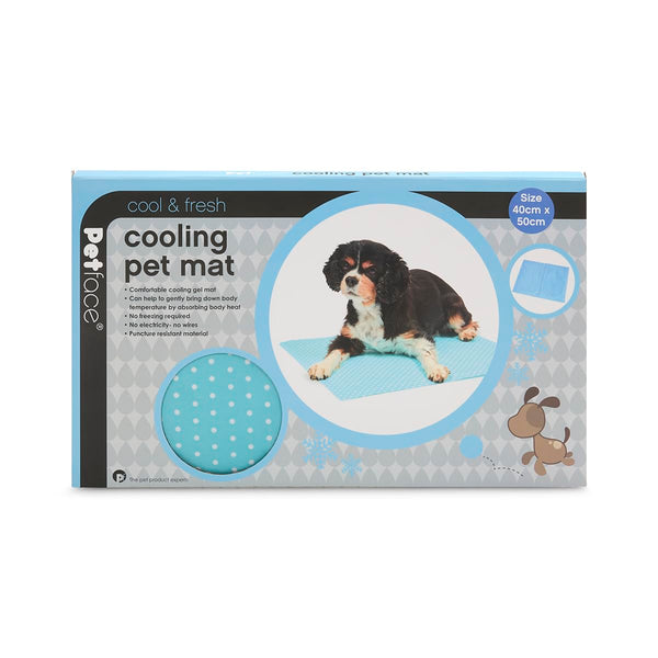 Petface Cooling Summer Dog Coat, 70 cm, Blue