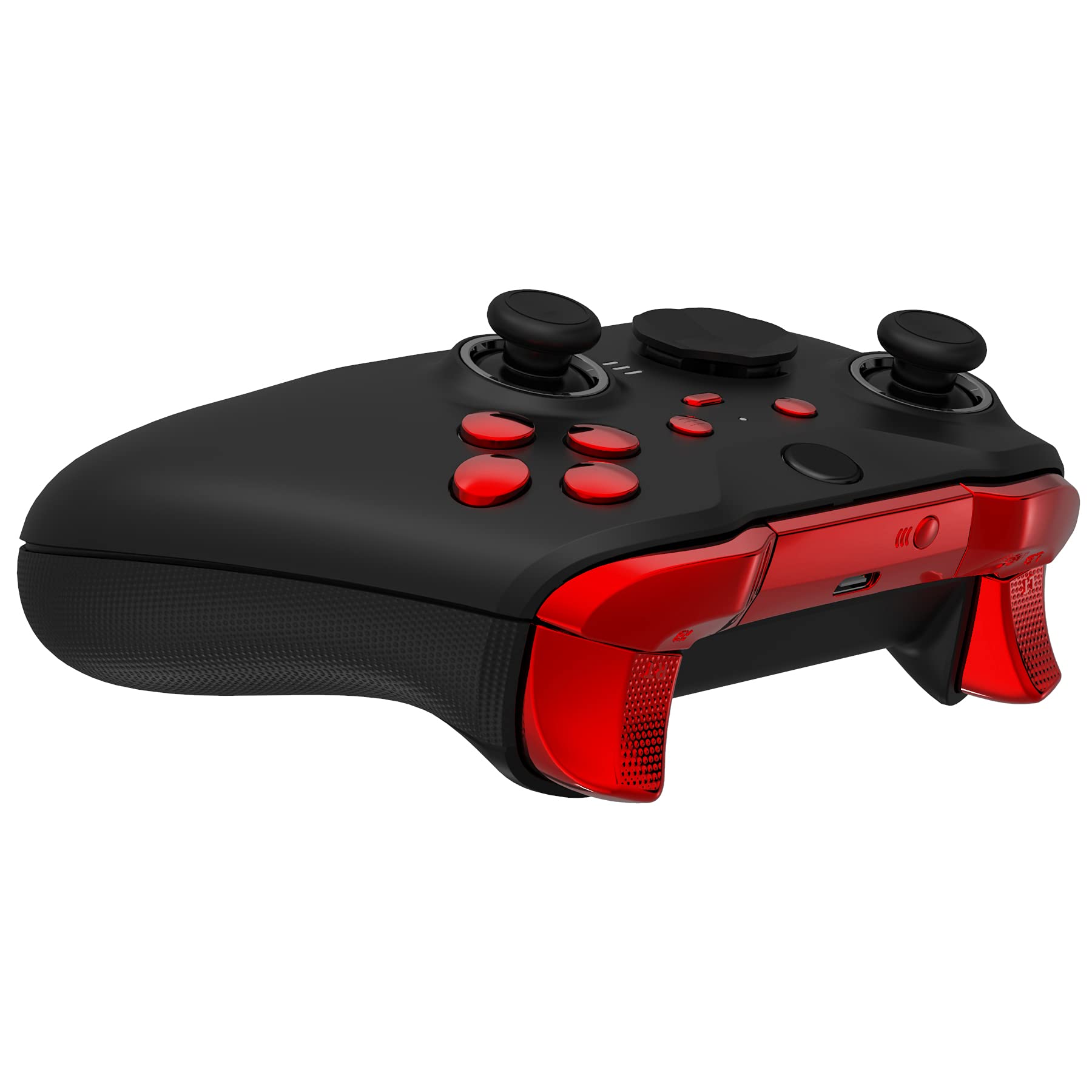 eXtremeRate Chameleon Purple Blue Buttons for Xbox One Elite Series 2 Controller, LB RB LT RT Bumpers Triggers ABXY Start Back Sync Profile Switch Keys for Xbox Elite Series 2 Core Controller