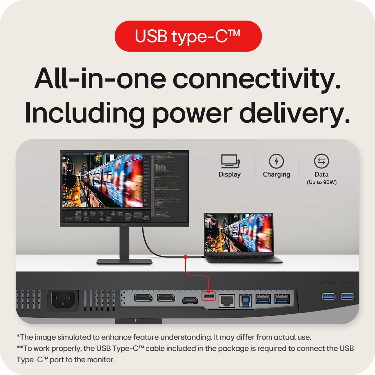 LG Electronics Monitor 27MR400-B, 27 Inch, Full HD 1080p, 100Hz, 5ms GtG, IPS Panel, AMD FreeSync, Smart Energy Saving, Anti-Glare, HDMI, Matte Black