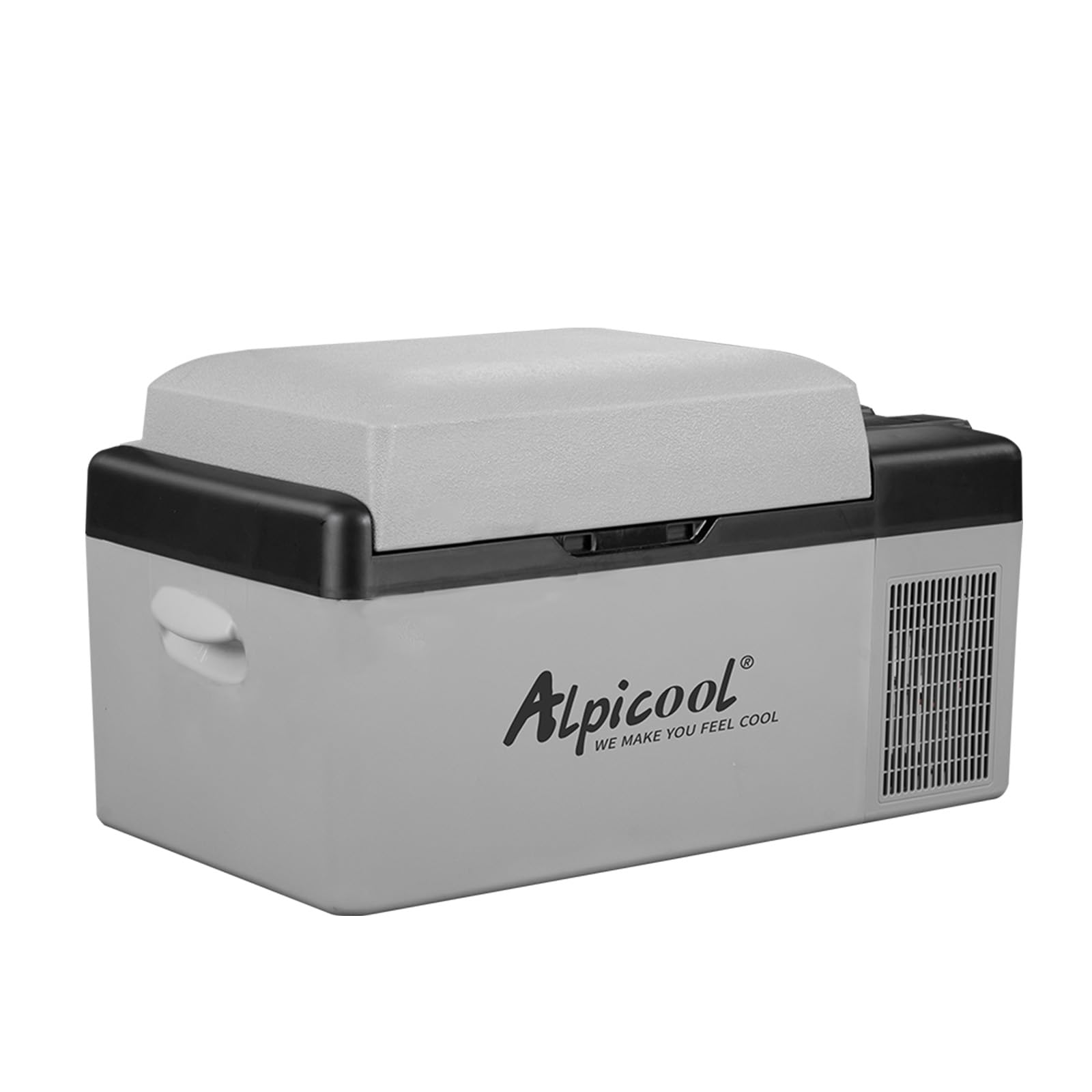 Alpicool C9PT 9L Compressor Car Fridge Freezer, DC 12v Camping Refrigerator, Portable Mini Cool Box for TruckCampervanRVBoat, -20℃ to 20℃(Black)