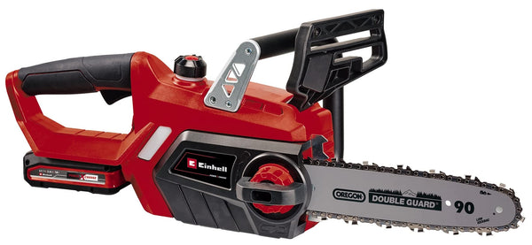Einhell Power X-Change 18V Cordless Chainsaw - 10 Inch (25cm) Electric Chainsaw Cordless With OREGON Bar and Chain - GE-LC 18/25 Li Solo Battery Chainsaw (Battery Not Included)