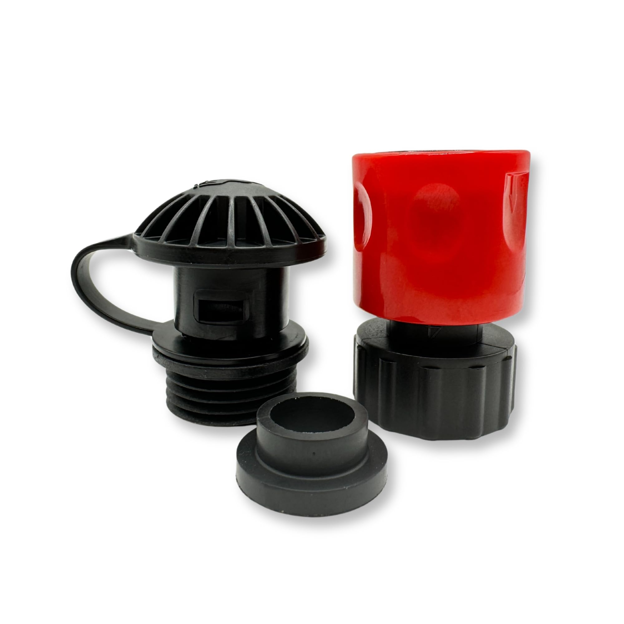 Flush-M Outboard Quick Connect Flush Kit for Suzuki with Cowling Gasket Seal & Red Hose - Compatible with All Suzuki Engines from 25HP - 350HP - UV