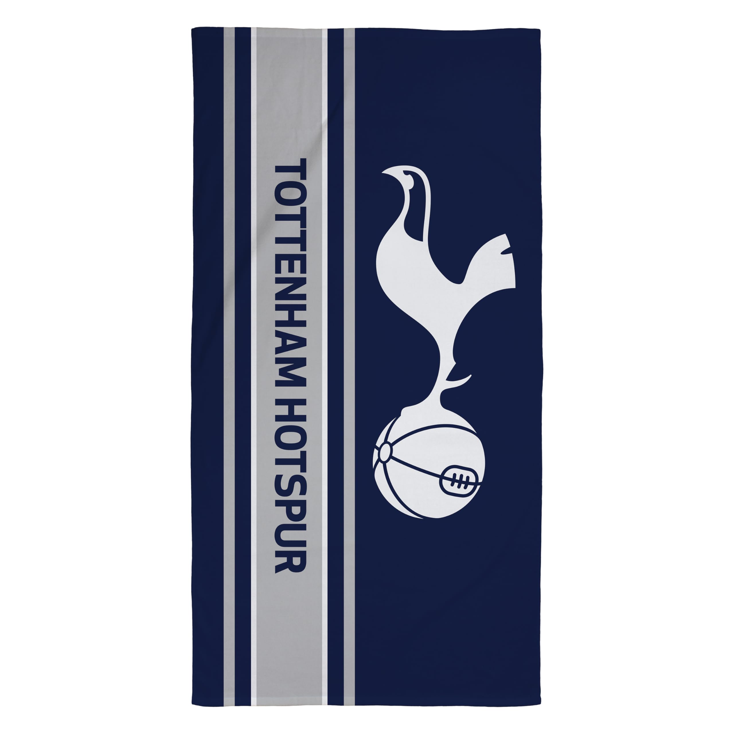 CHARACTER WORLD Official Tottenham Hotspur FC Towel | Super Soft Feel, Line Football Club Design | Perfect The Home, Bath, Beach & Swimming Pool | One