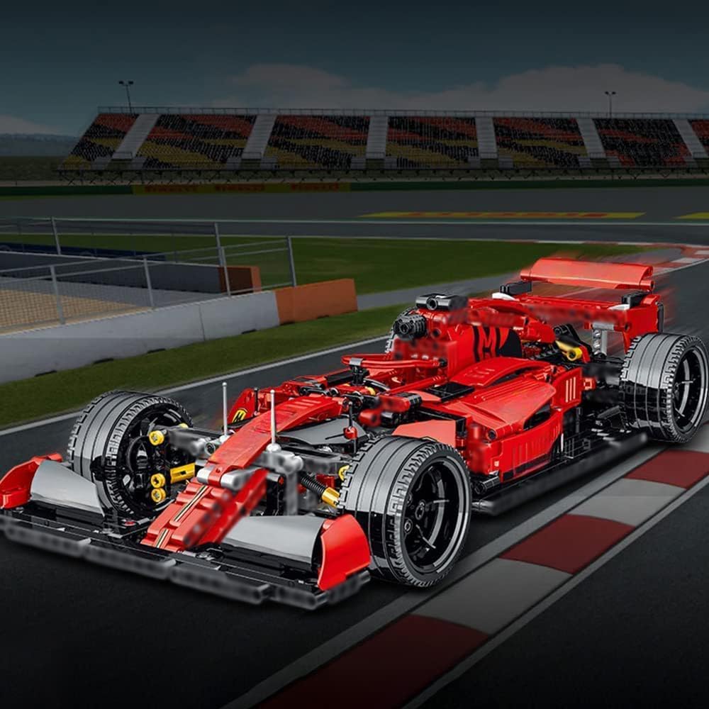 Auspcers Technology Racing Car Building Kit - 1100pcs Formula F1 Model 1:10 Creative Construction Set