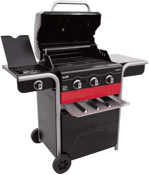 Char-Broil Gas2Coal 440 Hybrid Grill Gas Barbecue, Black