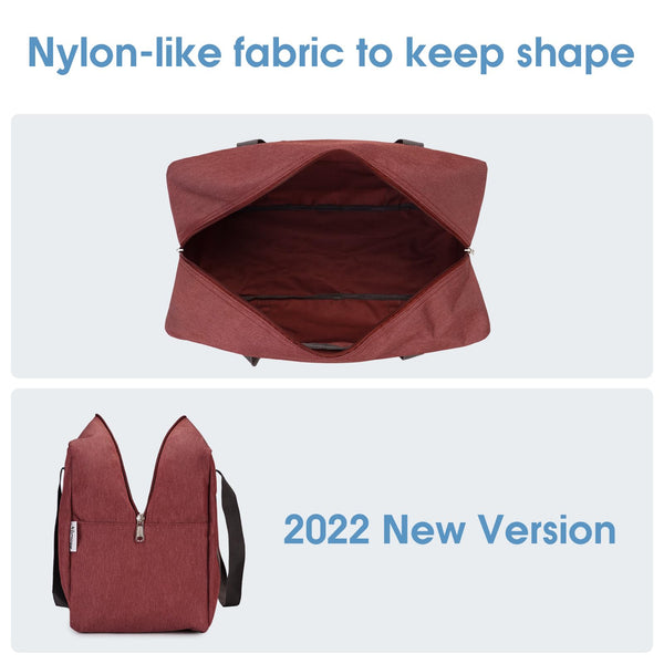 for Ryanair Airlines Cabin Bag 40x20x25 Underseat Foldable Travel Duffel Bag Holdall Tote Carry on Hand Luggage Overnight for Women and Men 20L (Black)