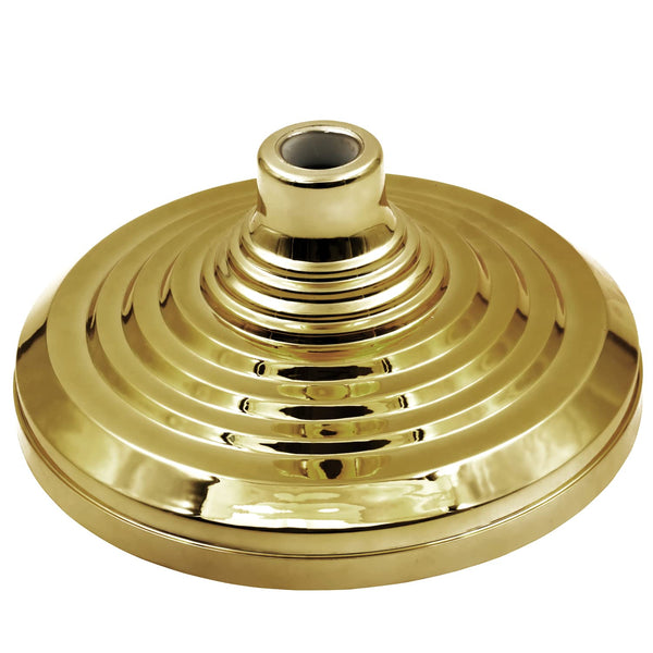 ANLEY Floor Stand Base For Indoor Flagpoles, Compatible with 1 Inch (2.54cm) Diameter Flag Pole - Gold