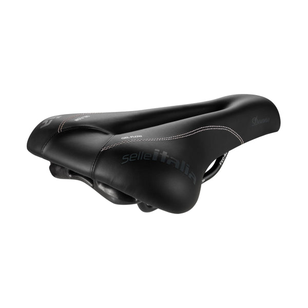DONNA Saddle 168x270mm (S2) Gel Flow Black - Weight: