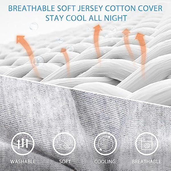 Chilling Home Pregnancy Pillow Cooling, 55 inches Maternity Pillow for Pregnant Women, Comfortable U Shaped Full Body Pillow Pregnancy Pillows for Sleeping, with Washable Cover (Jersey)