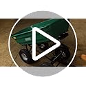 Draper 22x96x51cm Garden Tipper Cart - Heavy Duty Gardening Trolley with Handle For Home and Professional Use, Green