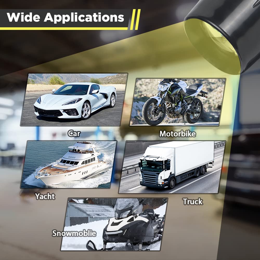 VKALTUL Timing Light,12V Strobe Timing Light Gun,Automotive Ignition Engine Timing Light for Cars Motorcycle Automotive