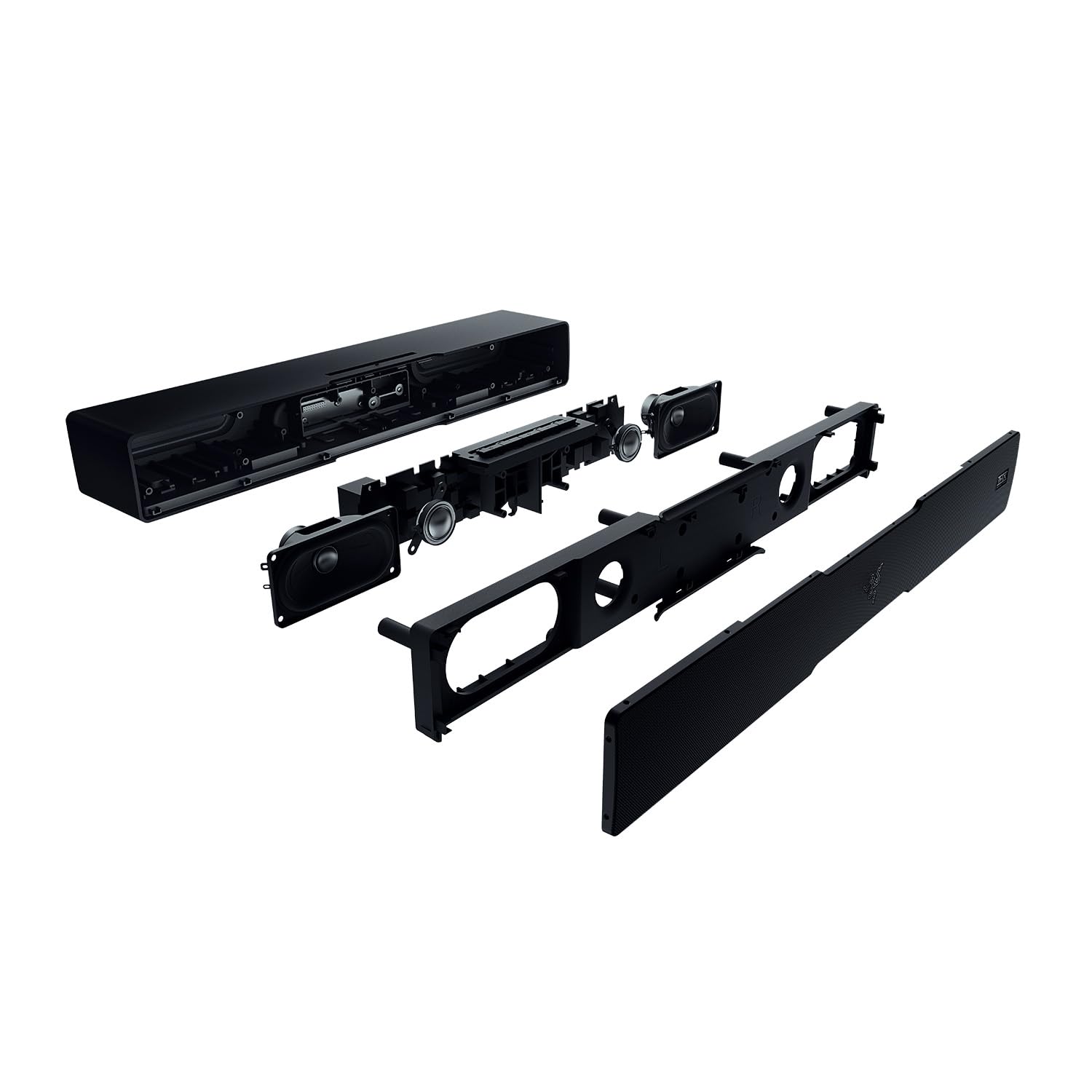 Razer Leviathan V2 X - PC Gaming Soundbar (Full-Range Drivers, Compact Desktop Form Factor, USB Type C Power and Audio Delivery, Bluetooth 5.0) Black