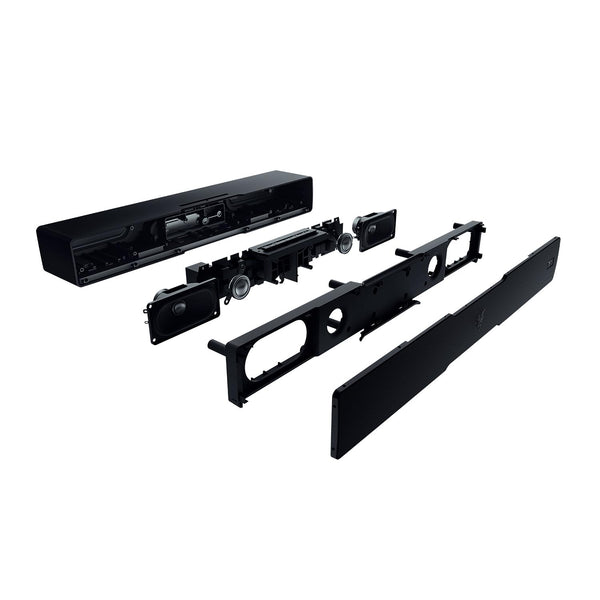 Razer Leviathan V2 X - PC Gaming Soundbar (Full-Range Drivers, Compact Desktop Form Factor, USB Type C Power and Audio Delivery, Bluetooth 5.0) Black