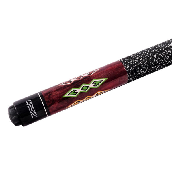 CUESOUL 58 Inch Hardwood Canadian Pool Cue 19-21oz Billiard Cue Stick with Irish Wrap (CSPC015)
