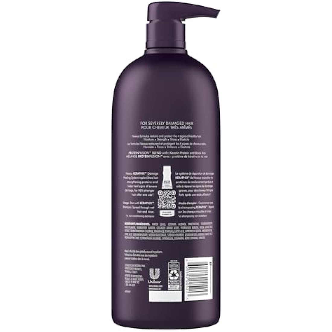 Nexxus Keraphix Conditioner, for Damaged Hair, 33.8 Ounce