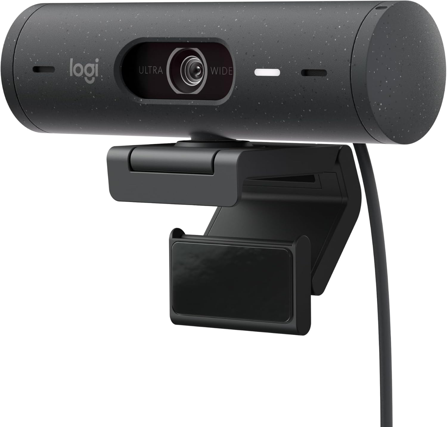 Logitech Brio 500 Full HD Webcam with Auto Light Correction, show Mode, Dual Noise Reduction Mics, Webcam Privacy Cover, Works with Microsoft Teams, Google Meet, Zoom, USB-C Cable, Streaming -Graphite