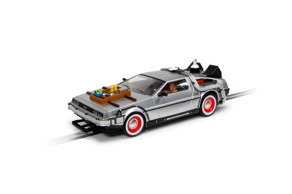 Scalextric Cars - C4541 Back To The Future 2, Flying Time Machine - Toy Slot Car for use with Race Tracks and Set - Gift Ideas for Kids and Adults, Scalextric Accessories