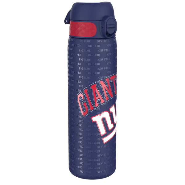 Ion8 NFL Jaguars Lightweight Steel Water Bottle, 600 ml/20 oz, Non-Insulated, Leak Proof, Easy to Open, Secure Lock, Dishwasher Safe, Flip Cover, Fits Cup Holders, Metal Water Bottle
