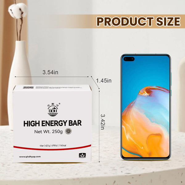 Emergency Food Rations Meal Ready To Eat, Long Self Life 18400 Calorie Survival Tabs Perfect for Camping, Hiking, Army Outdoor Disaster, 20 Pack with Tin Box