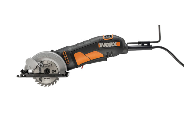 WORX WX439 500W 120mm Black and Orange Worx Saw Compact Circular Saw