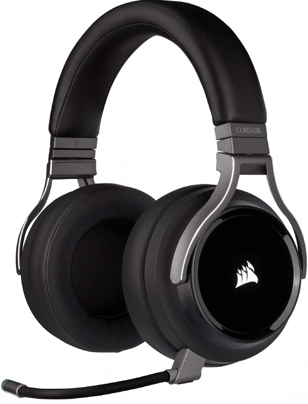 CORSAIR VIRTUOSO RGB WIRELESS XT Multiplatform Gaming Headset With Bluetooth – Dolby Atmos – Omni-Directional Microphone – iCUE Compatible – PC, Mac, PS5, PS4, Nintendo Switch, Mobile – Black