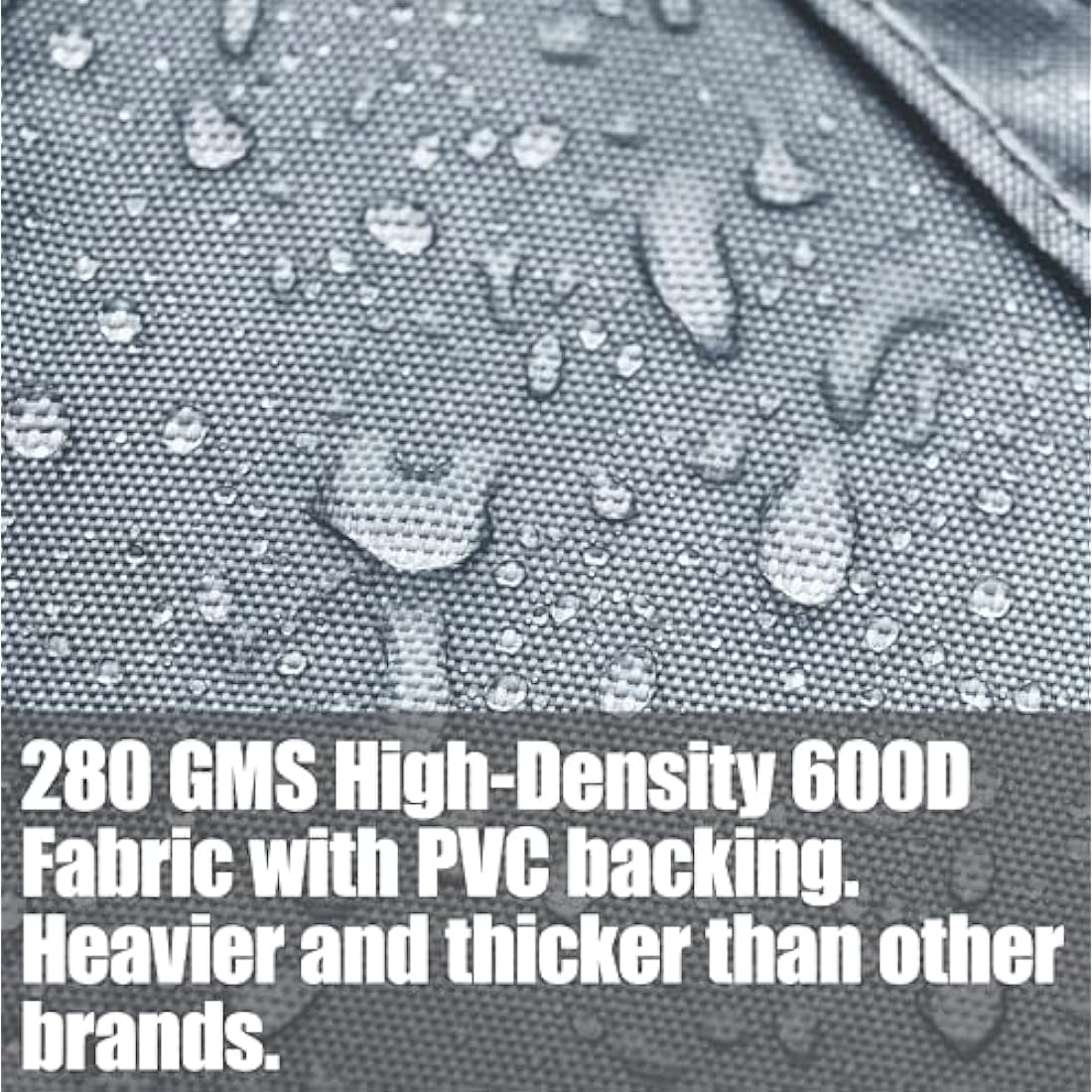 Kingsbridge Cantilever Parasol Cover, 600D Heavy Duty Fabric, Waterproof, Anti UV, fits up to 3M Parasols. Grey Outdoor Banana Overhanging Parasol Cover. Dimensions (Width x Height) 70cm x 260cm.