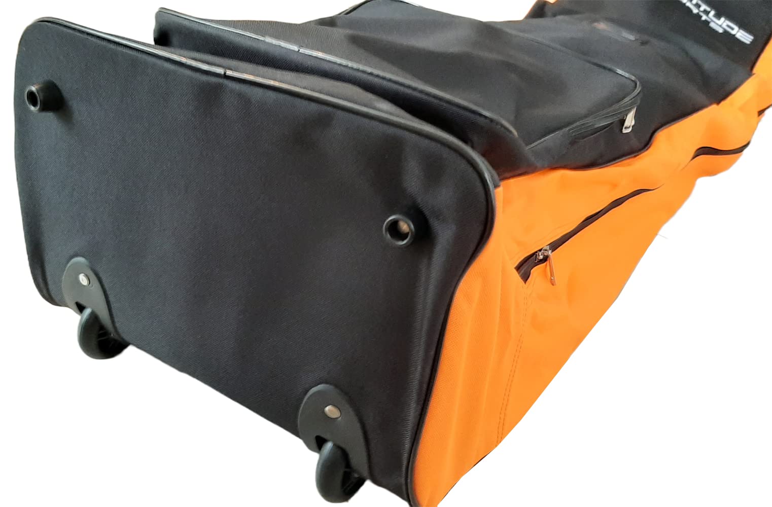 Fortitude Sports Golf Travel Bag, Golf Travel Case With Wheels, Thick Nylon Wheeled Waterproof Durable Protective Golf Flight Bag Cover 133cm x 37cm x