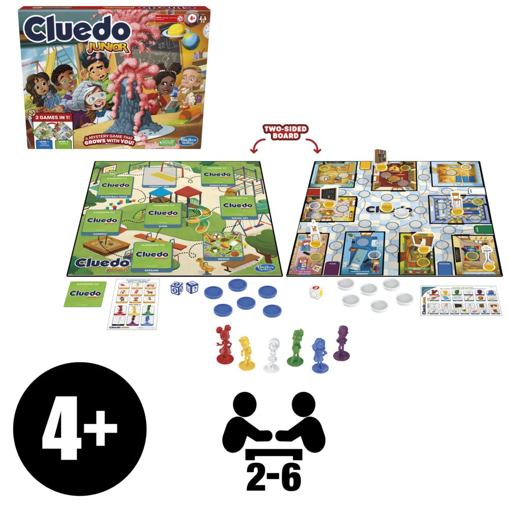 Hasbro Gaming Cluedo, Reimagined Classic for 2-6 Players, Detective Board Game for 8+ Year Old Boys and Girls