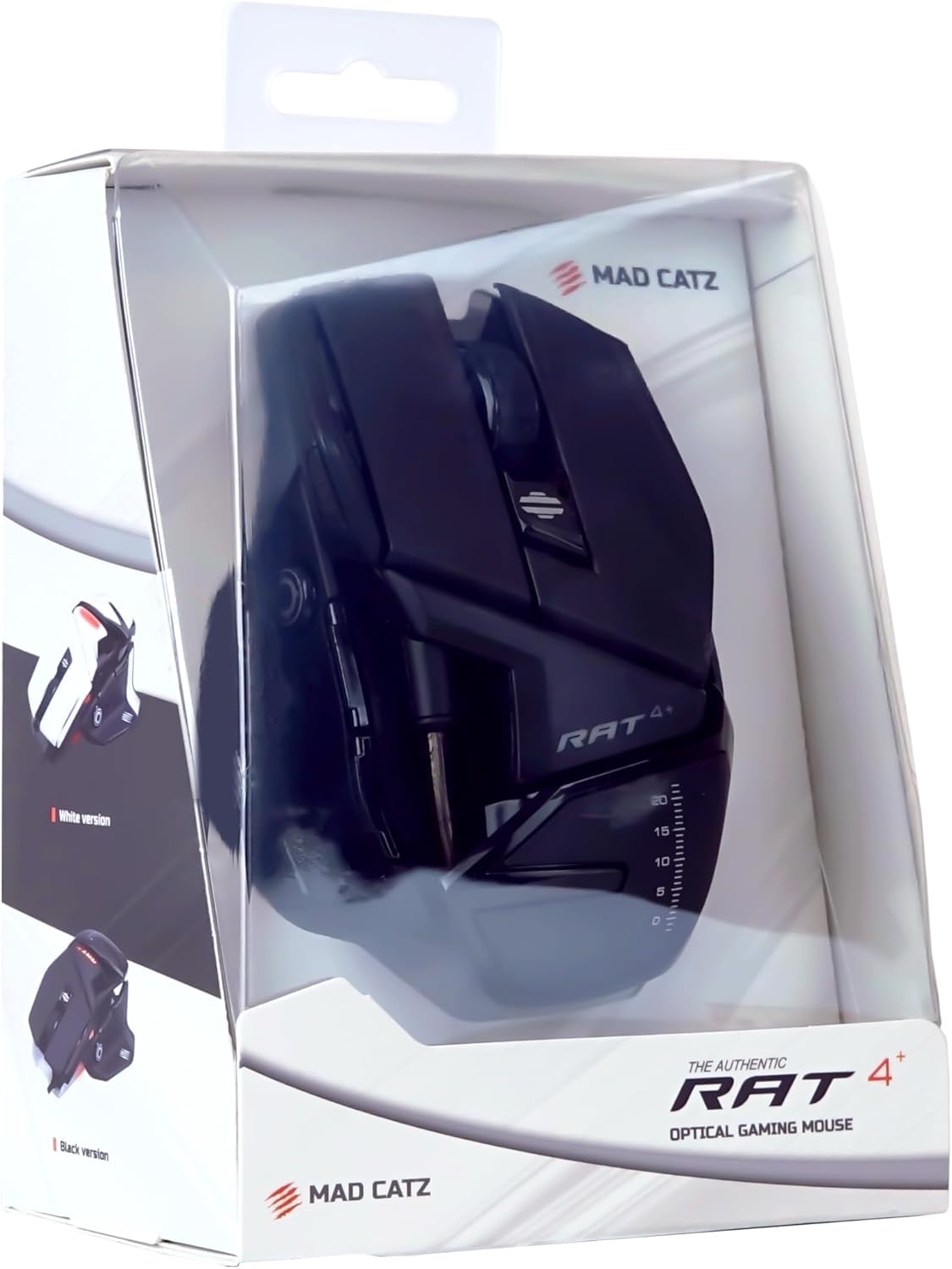 MAD CATZ R.A.T. 8+ Gaming Mouse (USB/Black/16000dpi/11 Buttons) - MR05DCINBL000-0