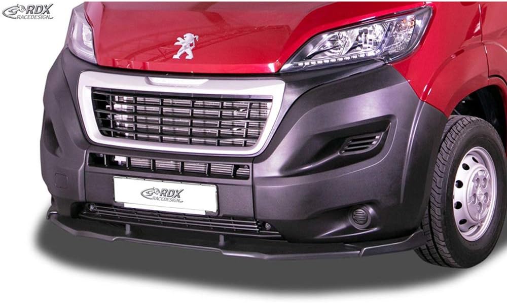 RDX Racedesign Front spoiler Vario-X compatible with Citroen Jumper & Fiat Ducato & Peugeot Boxer 2014- (PU)