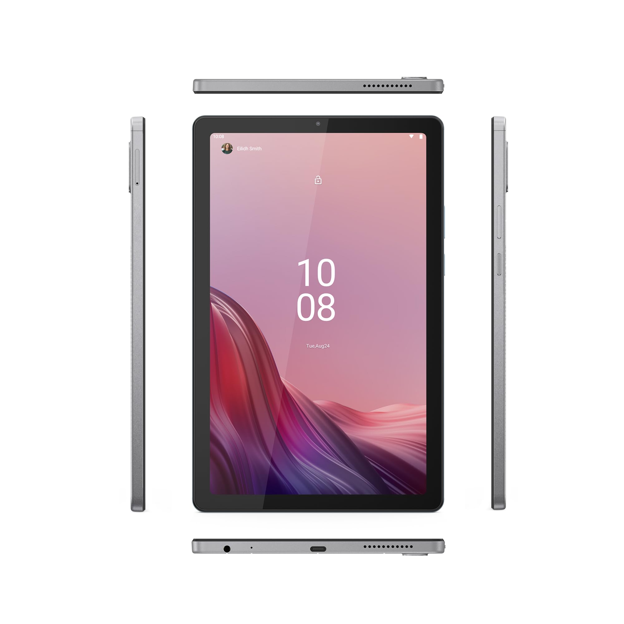 Lenovo Tab M9 Android tablet | 9-inch HD | 32GB | Clear Case + Film | WiFi | 3GB RAM | Arctic Grey | Designed for portable entertainment