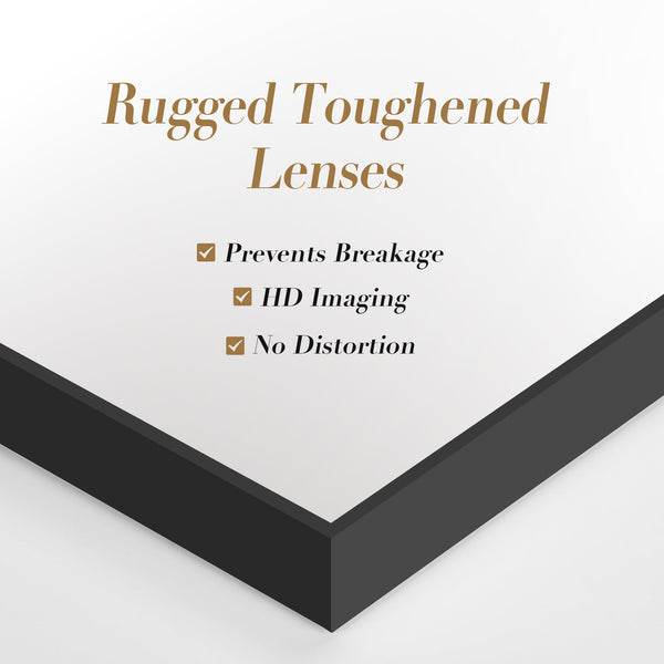 Hoikwo Full Length Mirrors 150x51cm (59x20 inches),Standing Mirror with Black Frame for Bedroom, Living Room or Bathroom