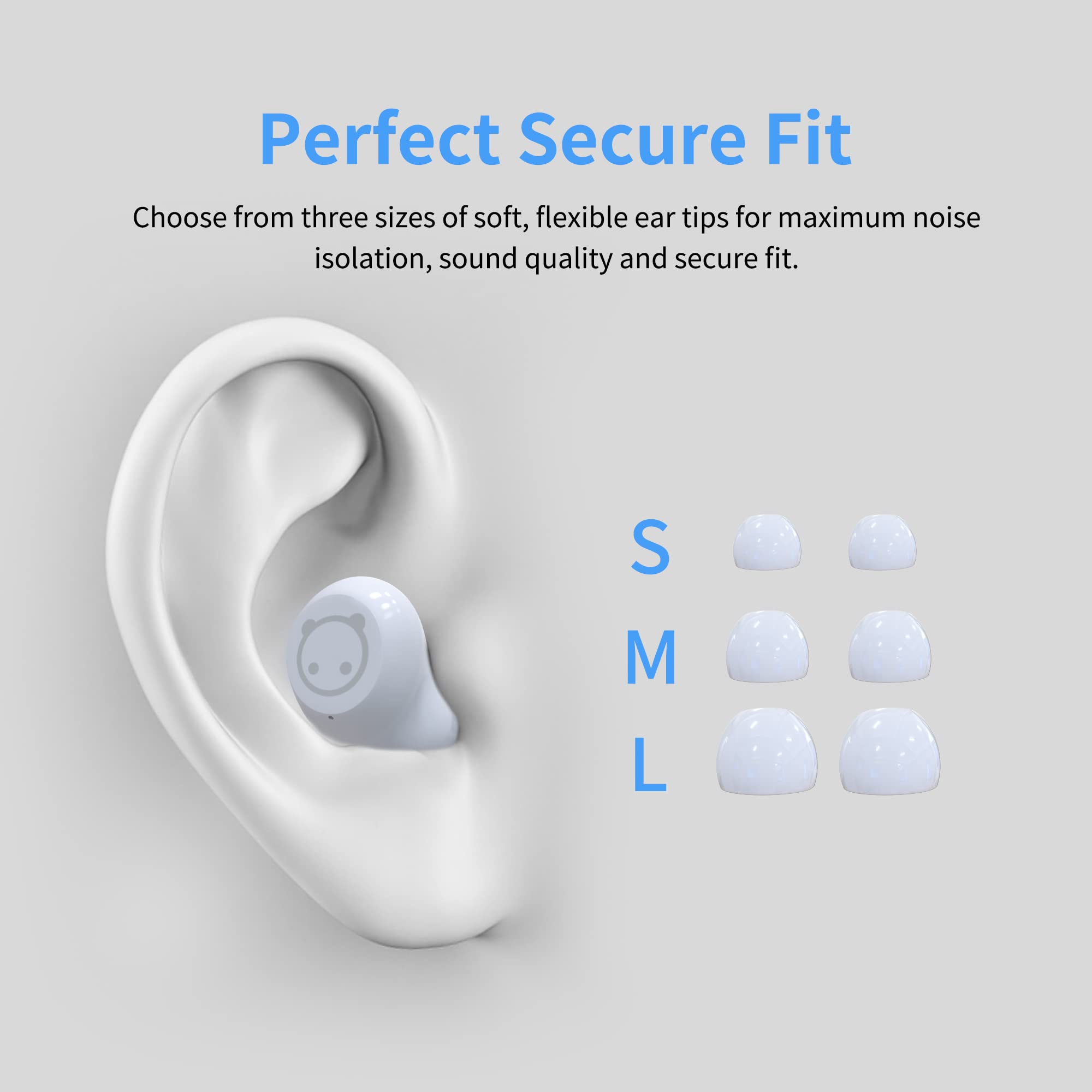 Earbuds for Kids Cute Design in-Ear Wireless Earphones for Kids Boys Adult Bluetooth 5.3 Waterproof Sport Stereo Headphones with Mic for Phone