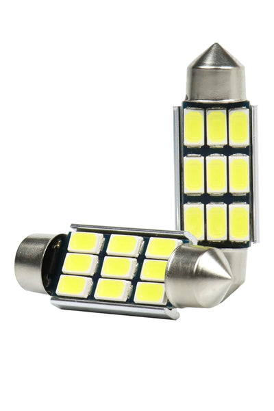 Superlite Set of 2 T10 Bulbs with 18 Leds from the Blue Series range. CanBus Technology and 6500K Colour Temperature. Ideal for Car and Truck.