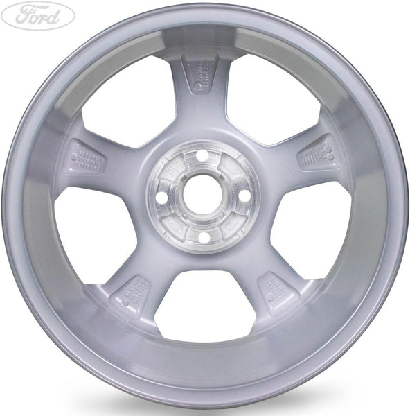 Ford Genuine Fiesta MK7 17" Alloy Wheel 5 Spoke Rock Metallic 2014-2017 2036598