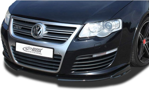 RDX Racedesign Front spoiler Vario-X compatible with Volkswagen Passat 3C (B6) R36 (PU)