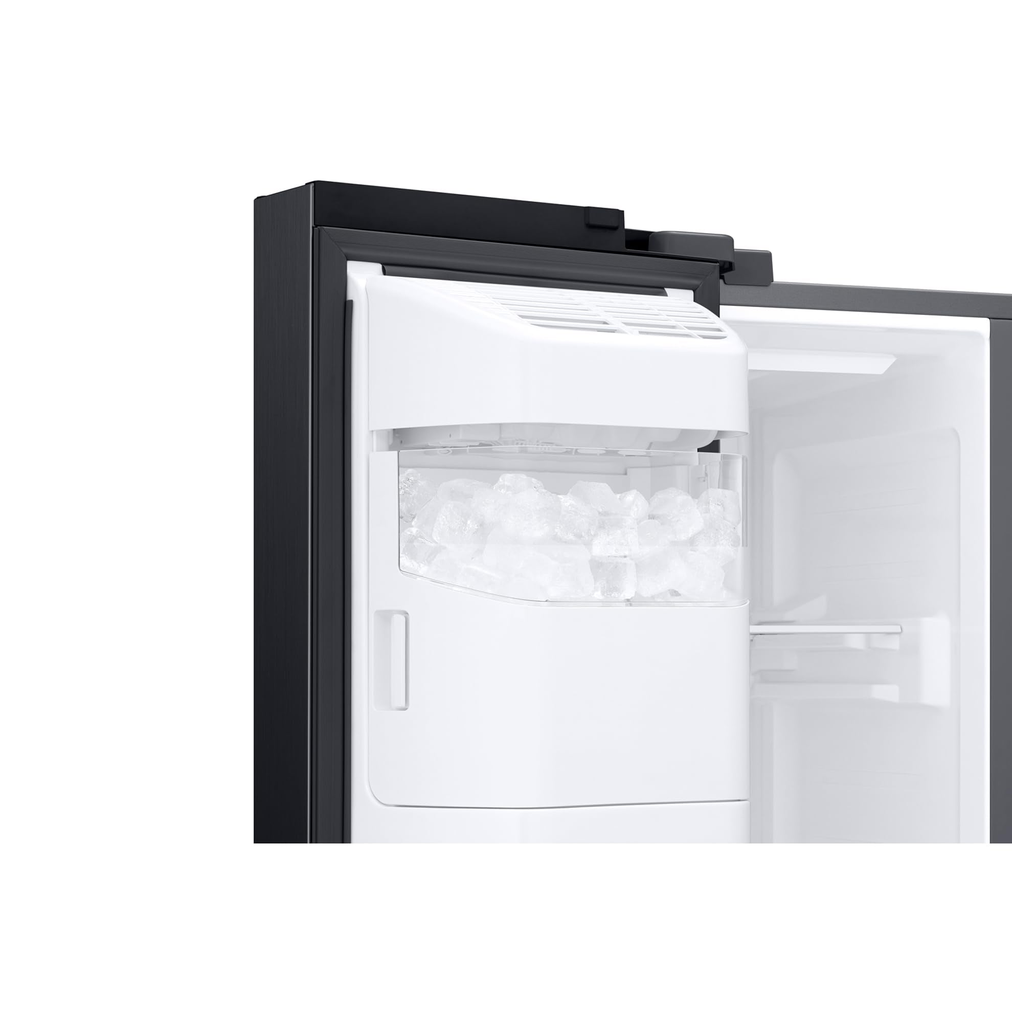 Samsung American Style Fridge Freezer with SpaceMax Technology, Power Cool and Power Freeze Technology, Black, RS62DG5003B1E