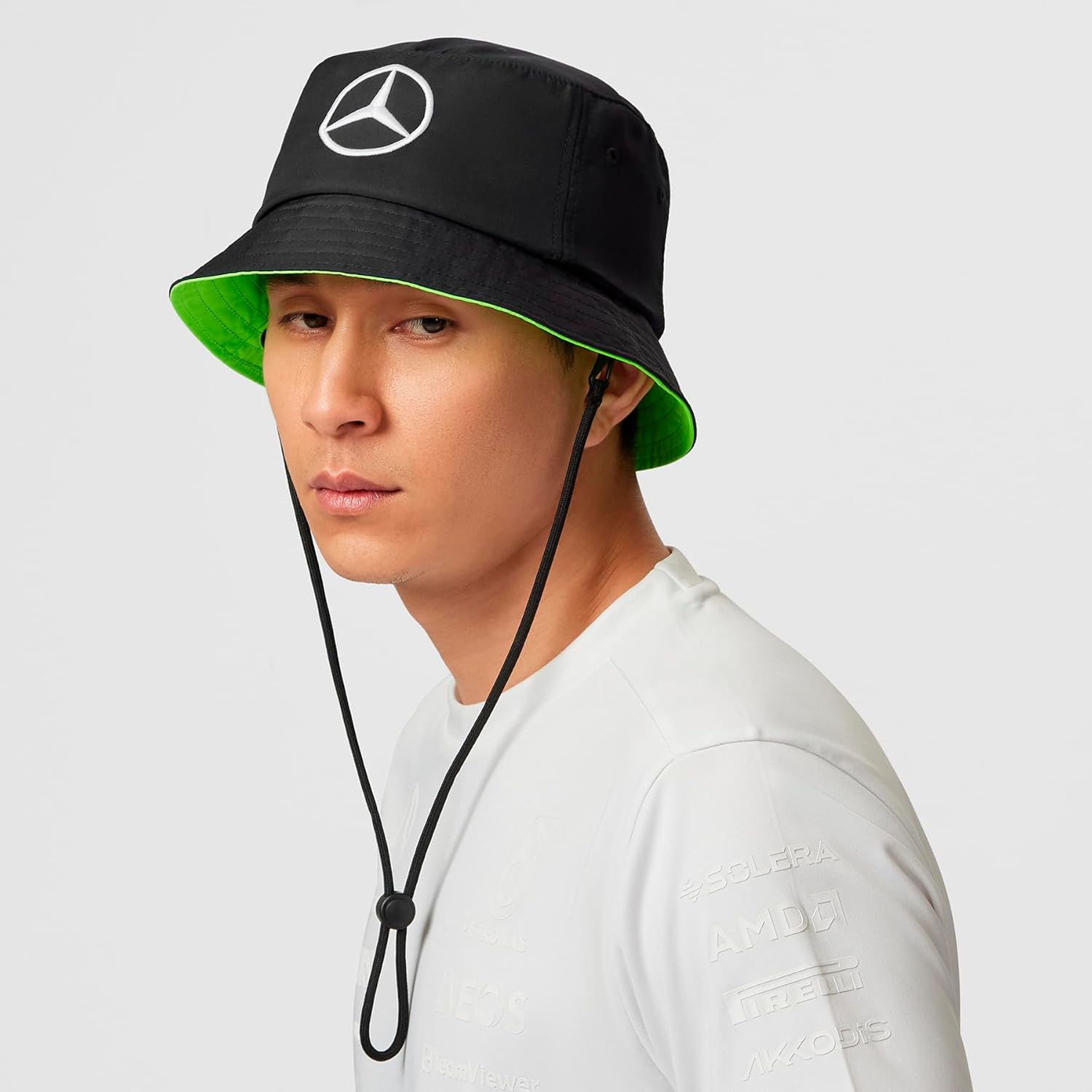 Mercedes AMG Petronas Formula One Team - 2023 Team Bucket Hat - Black - One Size