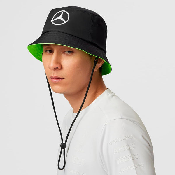 Mercedes AMG Petronas Formula One Team - 2023 Team Bucket Hat - Black - One Size