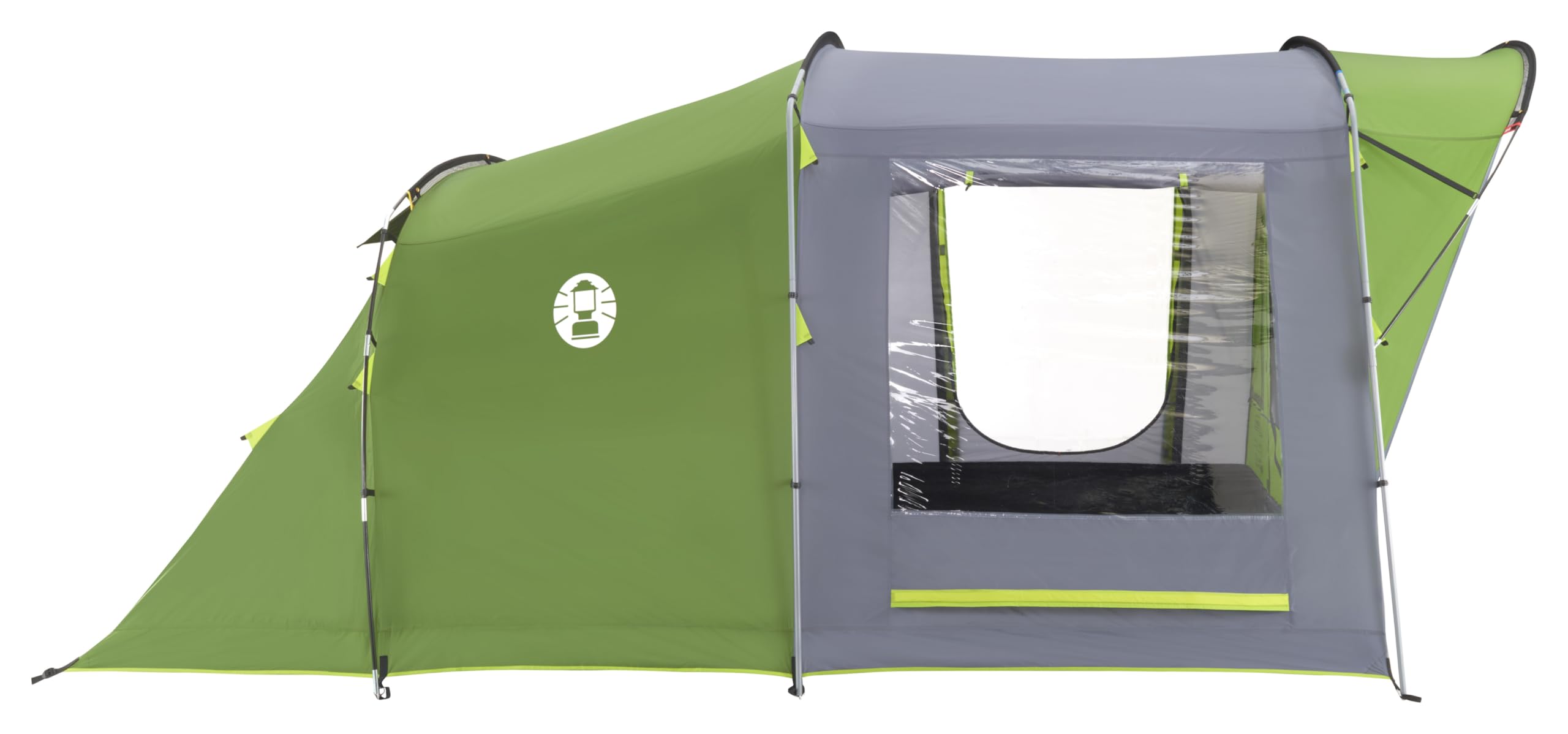 Coleman Oak Canyon 4 BlackOut Tent | 4 Man Family Tunnel Tent with 2 Special Darkened Bedrooms and Living area | 4 Person Camping Tent | 4500mm Waterproof | Sewn-in Groundsheet