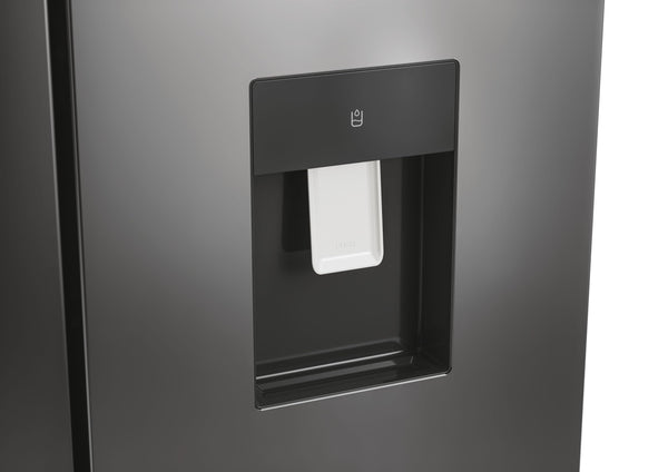 Hoover Free Standing Cube Fridge Freezer, 4 Doors, No Frost, E Class, 463L Total Capacity, Non Plumbed, Silver 83x65x181cm - HHCR3818EWPL