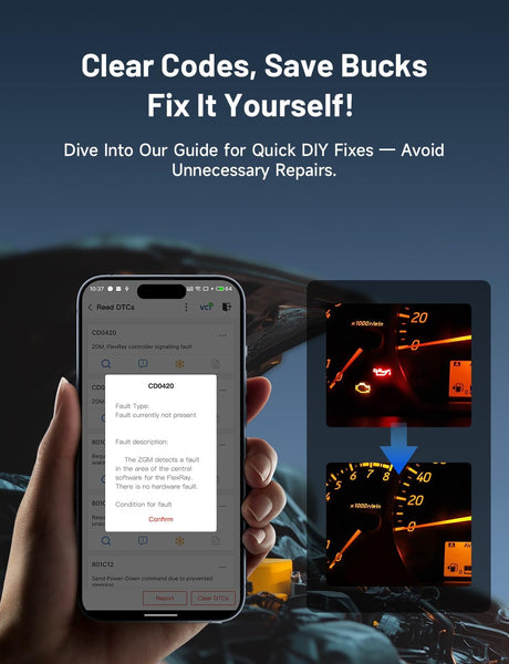 TOPDON Topscan OBD2 Scanner Bluetooth, Wireless OBD2 All System Diagnostic Tool, 8 Reset, Active Test, Check Engine Car Code Reader, Vehicle Performance Test for iOS & Android, All Software 1 YearFree