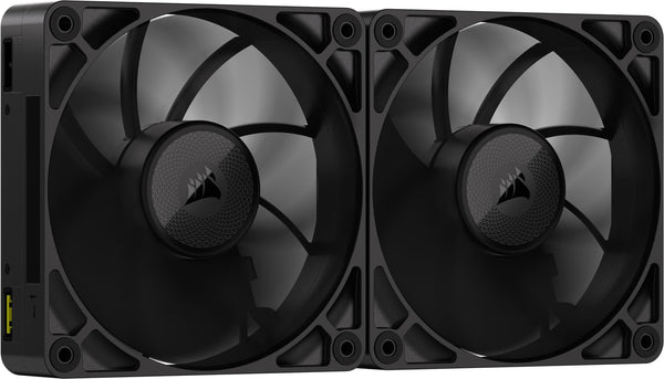 CORSAIR iCUE LINK RX120 MAX RGB 120mm PWM Thick Fans with iCUE LINK System Hub – High-Static Pressure – Magnetic Dome Bearing – Triple Pack – White