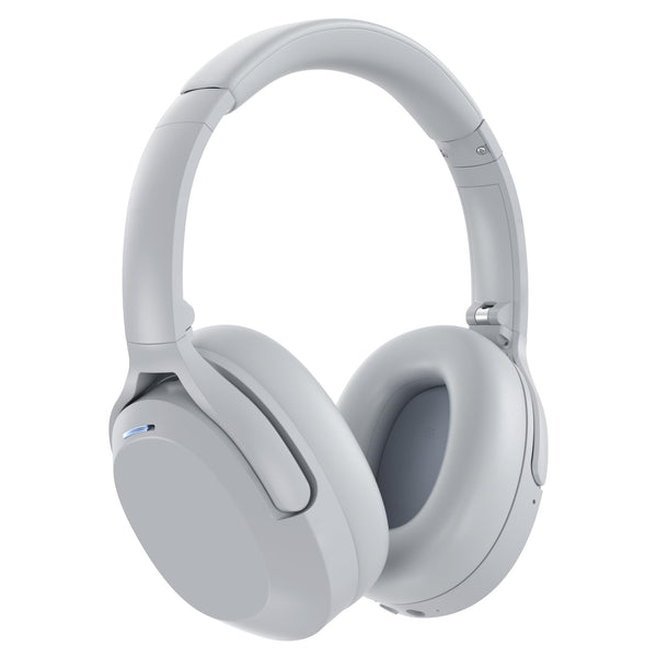 Rebocico Active Noise Cancelling Headphones, Wireless Bluetooth Over-Ear Headphone with Microphone,120H Playtime, Foldable Overhead Headphones with Deep Bass, Fast Charging for Home Travel Office