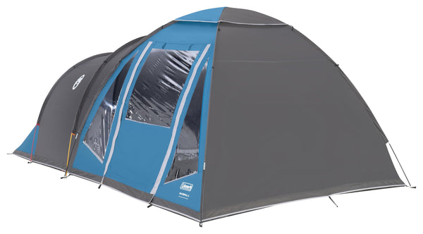 Coleman Waterfall 5 Family Tent | 5 Man Dome-Tunnel Hybrid Tent with Separate Living And Sleeping Area | Easy To Pitch | 5 Person Camping Tent | 3000mm Waterproof | with Sewn-in Groundsheet