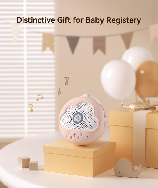 Dreamegg White Noise Machine, Portable Sound Machine Baby Features Powerful Battery, D11Max Sleep Aid Sound Machine for Baby Adults 21 Soothing Sounds for Sleeping Nursery Travel Gift USB Rechargeable