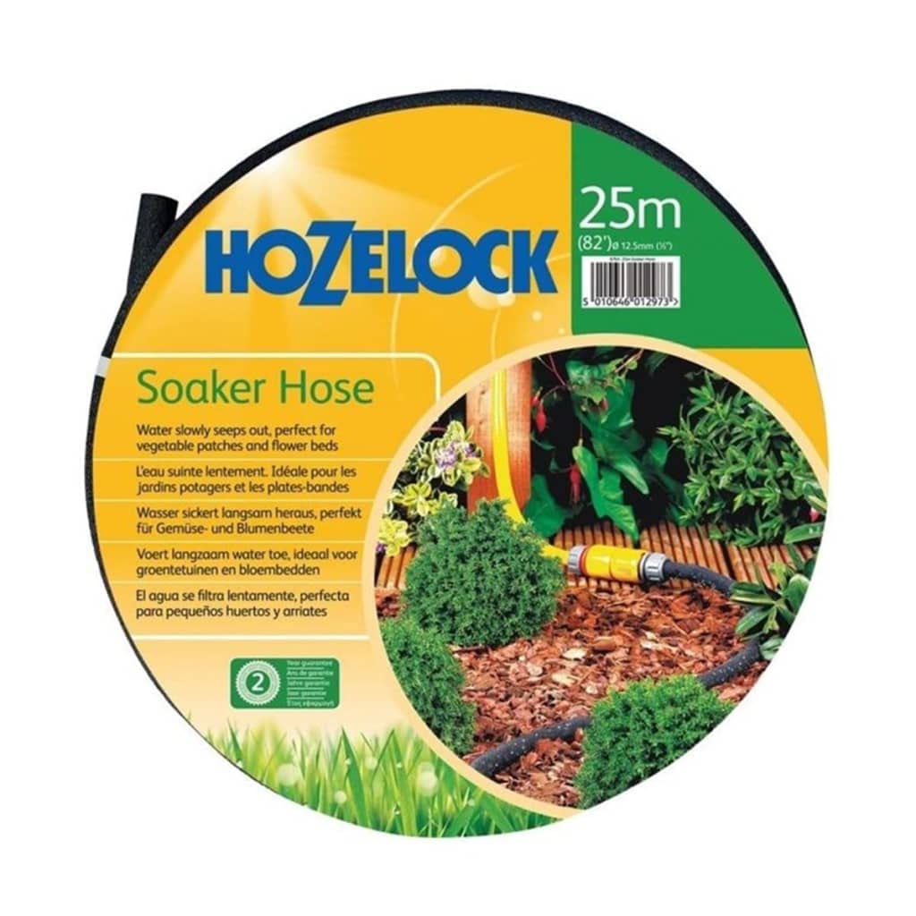 HOZELOCK - Porous Hose 25 m : Microporous Hose for Economical Watering, Without Wasting Water. Ideal for Flowerbeds, Vegetable Gardens and