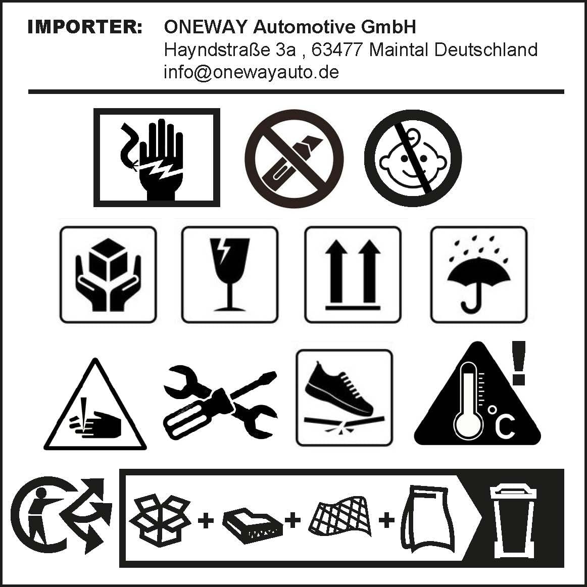 Oneway Set Fender Flares compatible with Mitsubishi L200 Triton 5 2015-2019 & Fiat Fullback 2015-2019 - Matt black