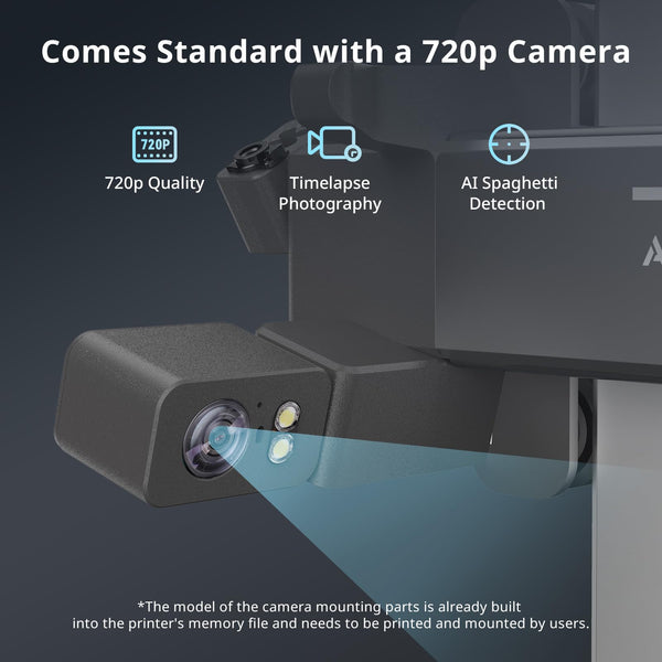 ANYCUBIC Kobra 3 V2 Combo 3D Printer, 600mm/s Fast Printing FDM 3D Printer, Multicolor Printing Up to 8 Colors, Active Drying, Upgraded Auto-leveling, Print Size 255x255x260mm, Realize Smooth Printing